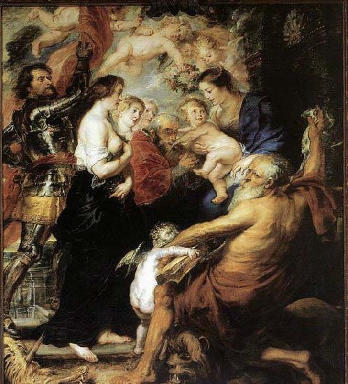 Peter Paul Rubens Our Lady with the Saints oil painting picture